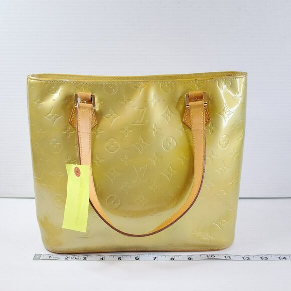 Louis Vuitton LV Handbag Houston Green Vernis - FCM120 - Picture 7 of 13